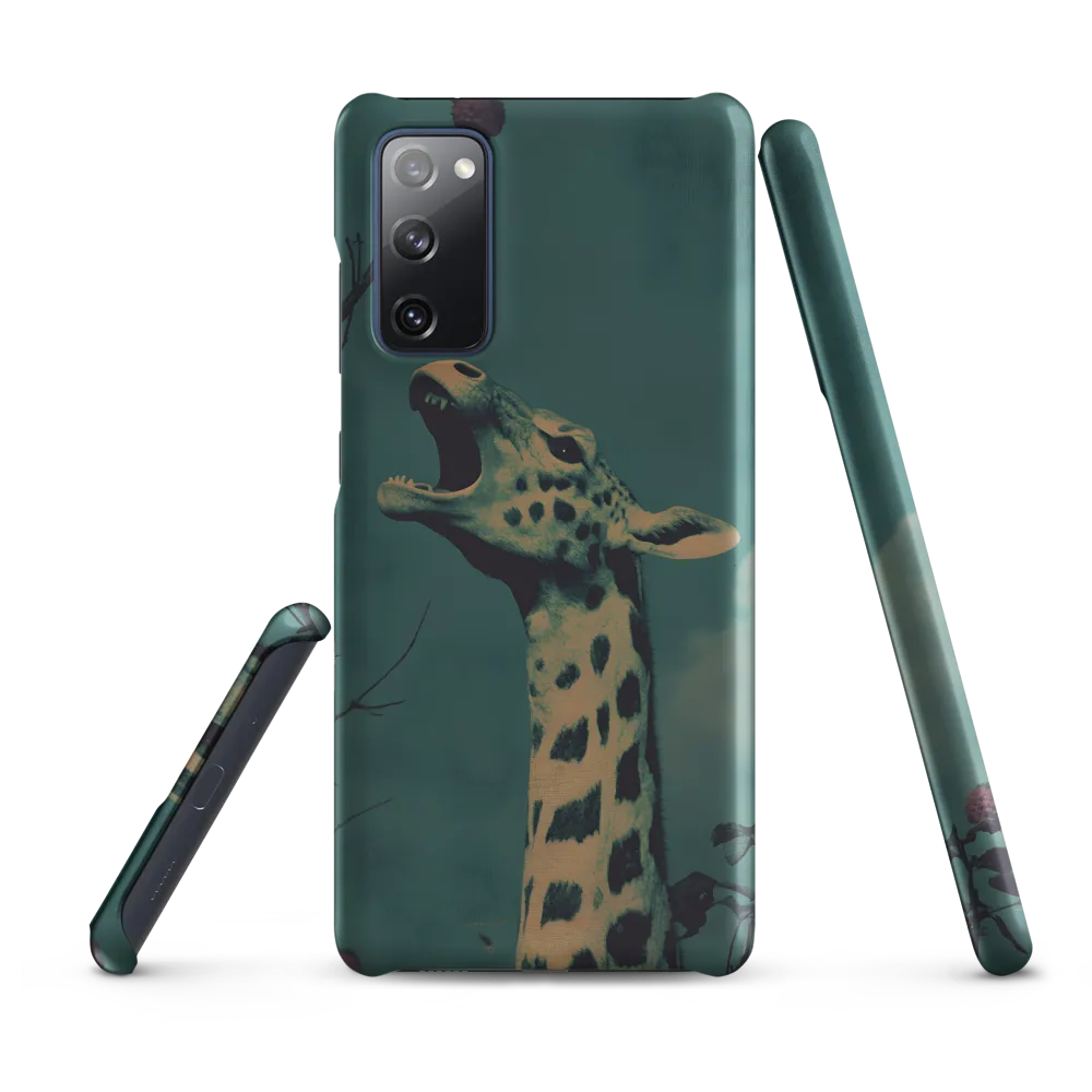 Whispers of the Tall: A Surreal Giraffe Encounter