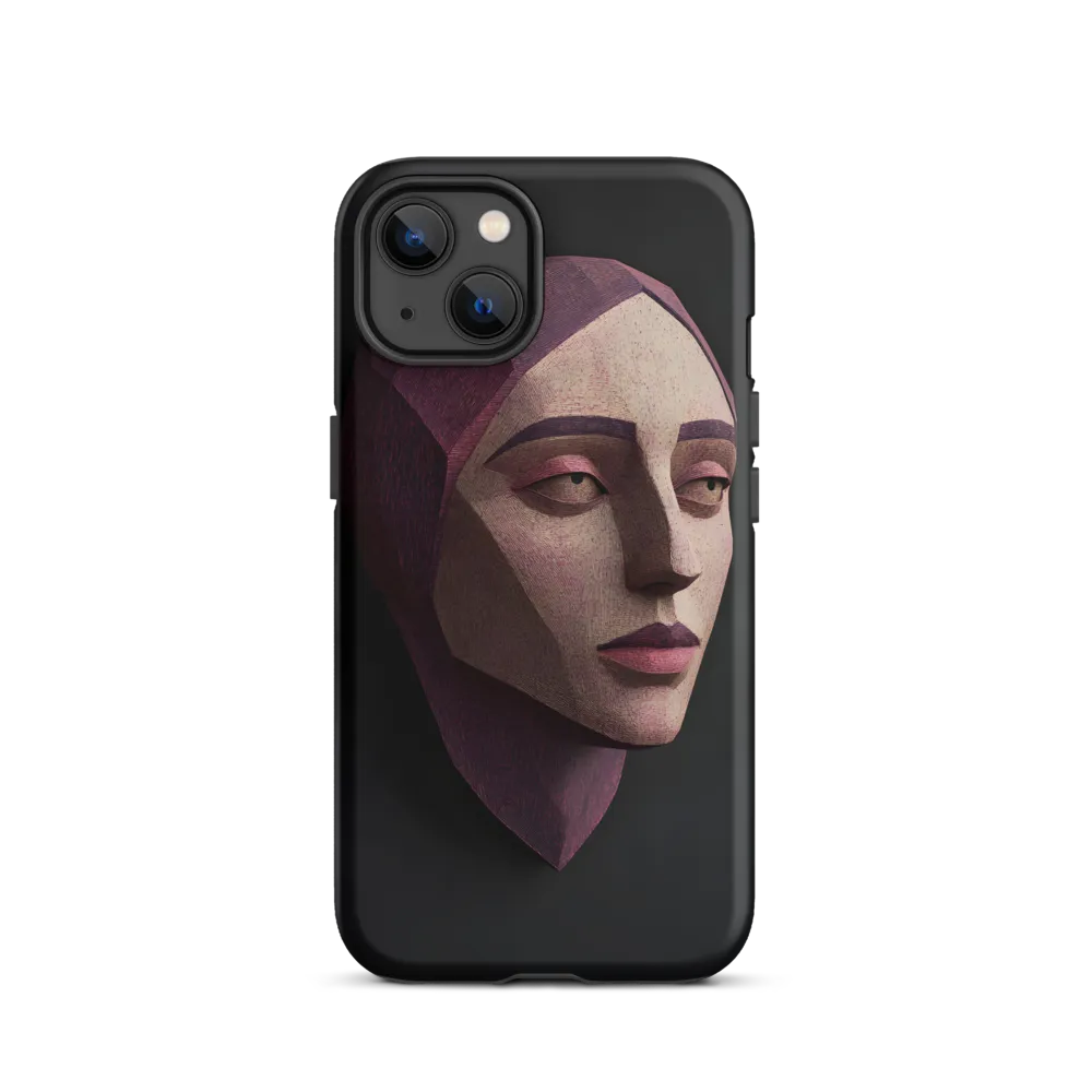 Geometric Elegance: A Contemporary Portrait