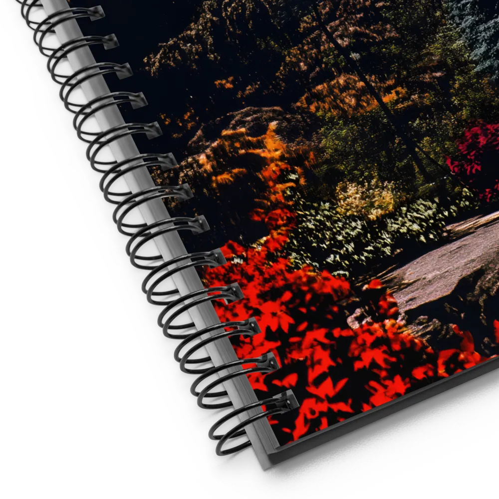 Mystical Mountain Reverie | Spiral Notebook