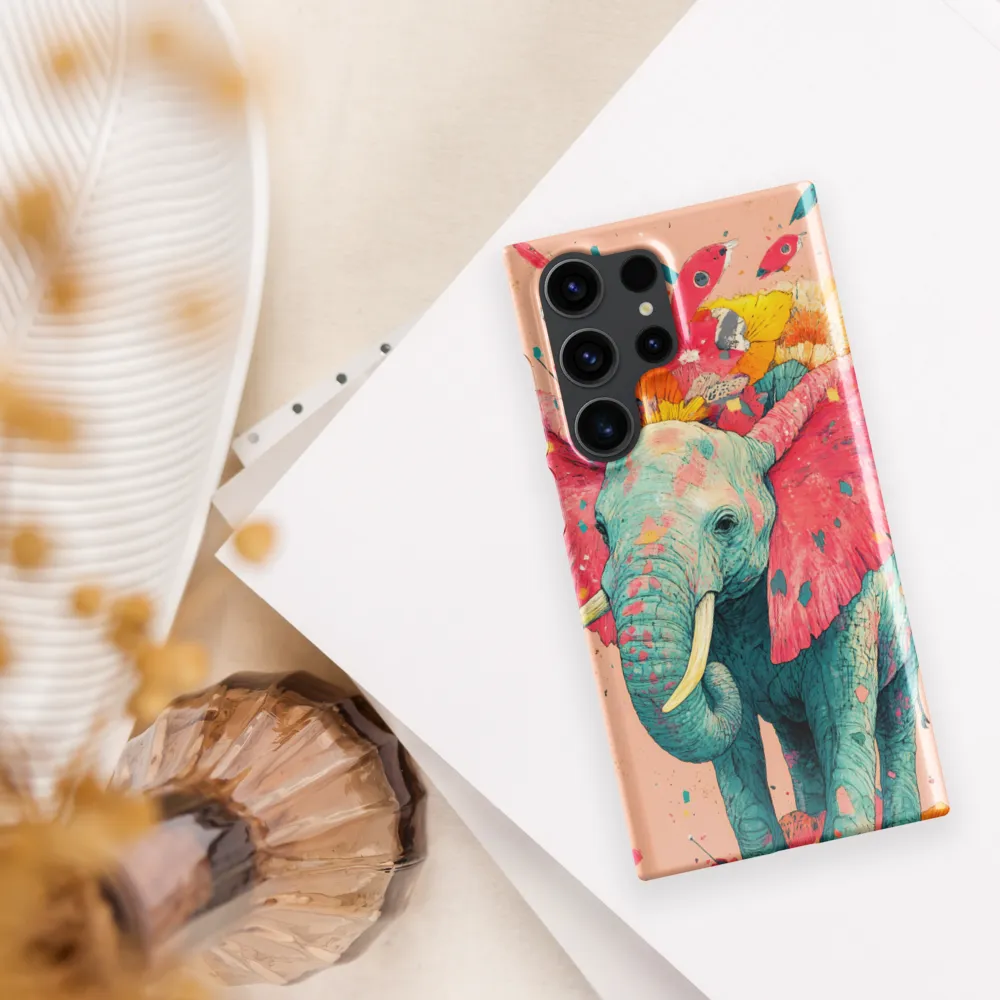 Whimsical Elegance: The Floral Elephant