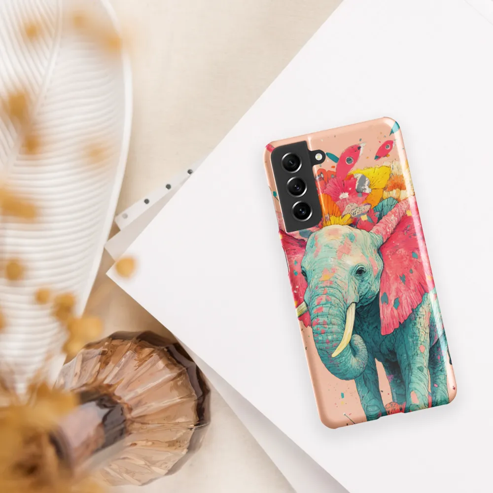 Whimsical Elegance: The Floral Elephant