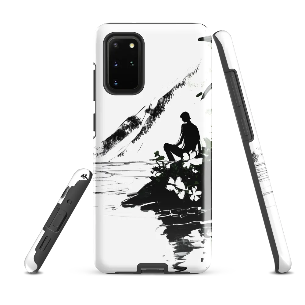 Contemplation by the Water | Phone Case |  S20 Plus | Tough Case | Glossy