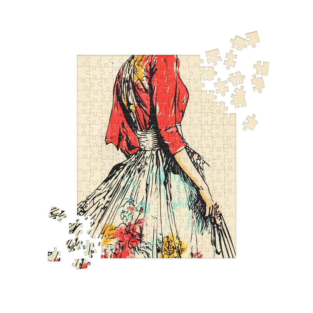 Elegance in Bloom | Jigsaw Puzzle | 252/520 pieces