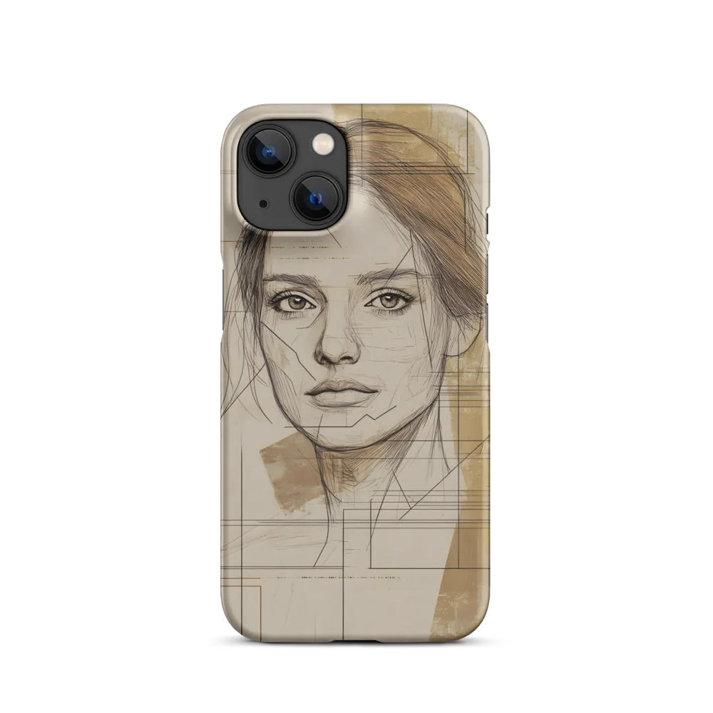 Geometric Elegance: A Modern Portrait