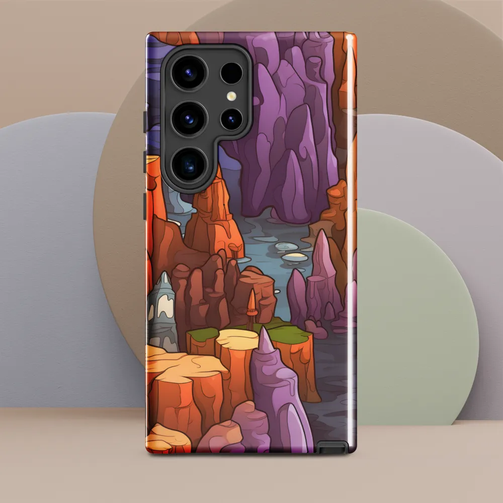 Vibrant Rockscape: A Digital Odyssey