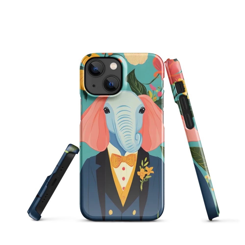 Elegance in Bloom | Phone Case |  13 Mini | Snap Case | Glossy