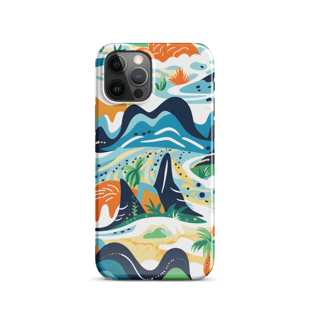 Abstract Tropical Landscape