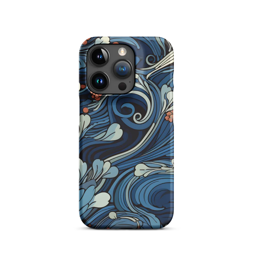 Nature's Elegance: An Oceanic Tapestry | Phone Case |  15 Pro | Snap Case | Matte