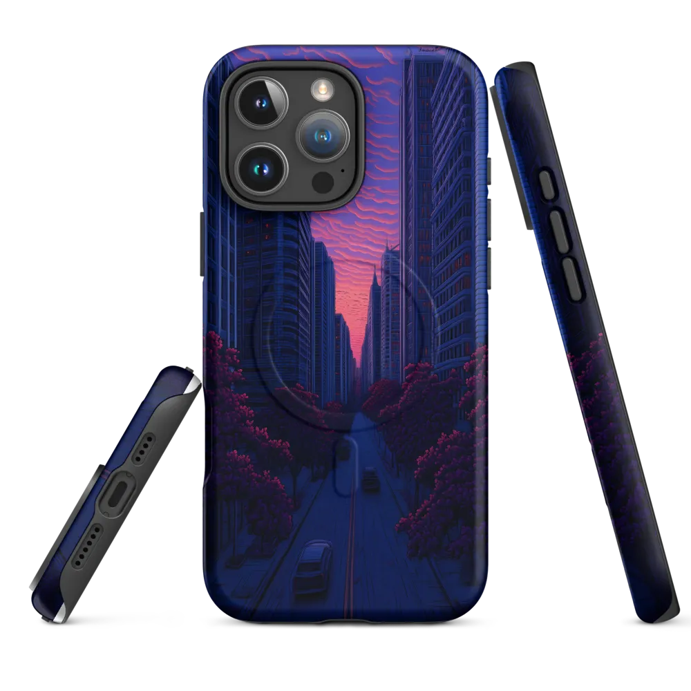 Dusk Serenity in the Urban Jungle | Phone Case |  16 Pro Max | MagSafe® Tough Case | Matte