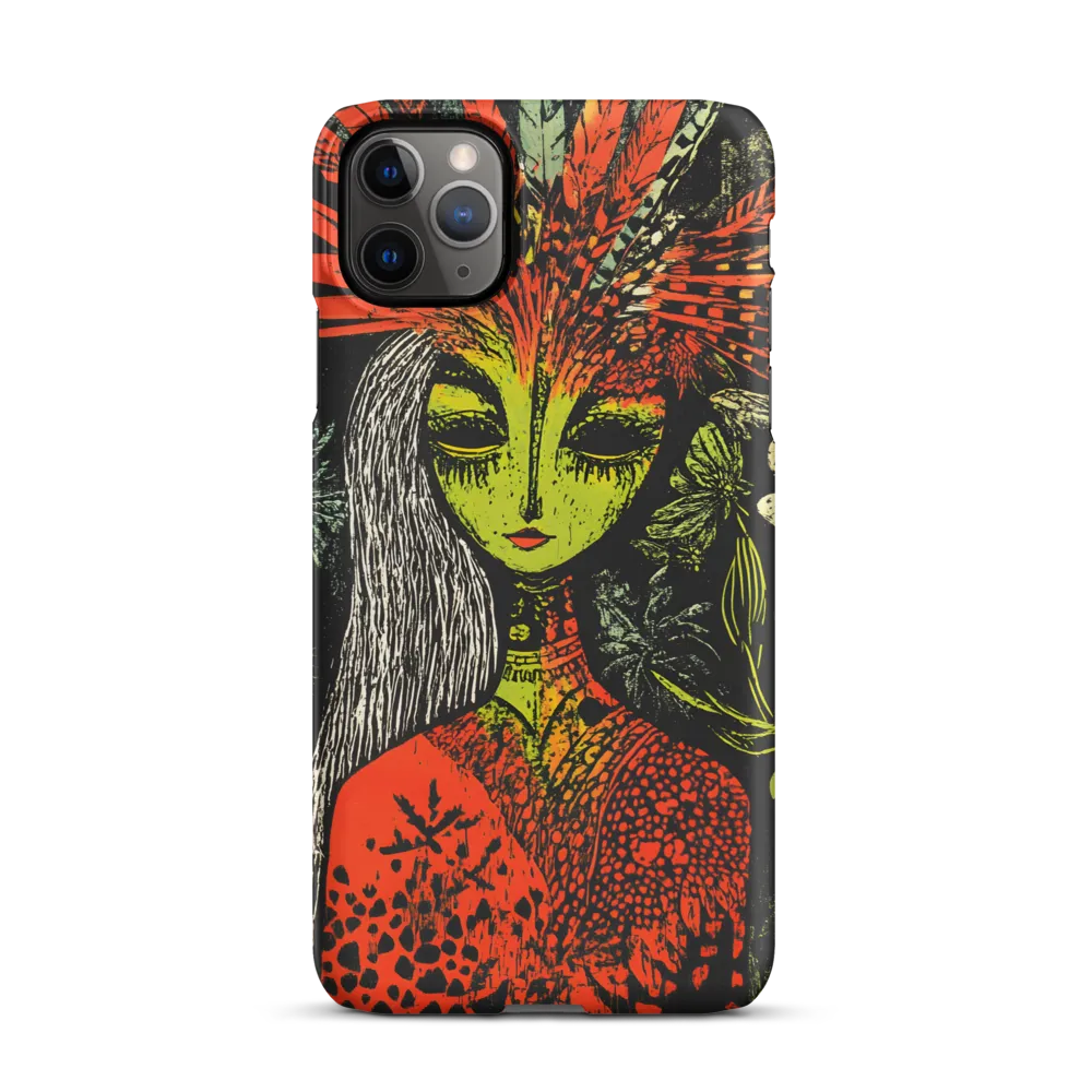 Mystical Flora: A Surreal Portrait
