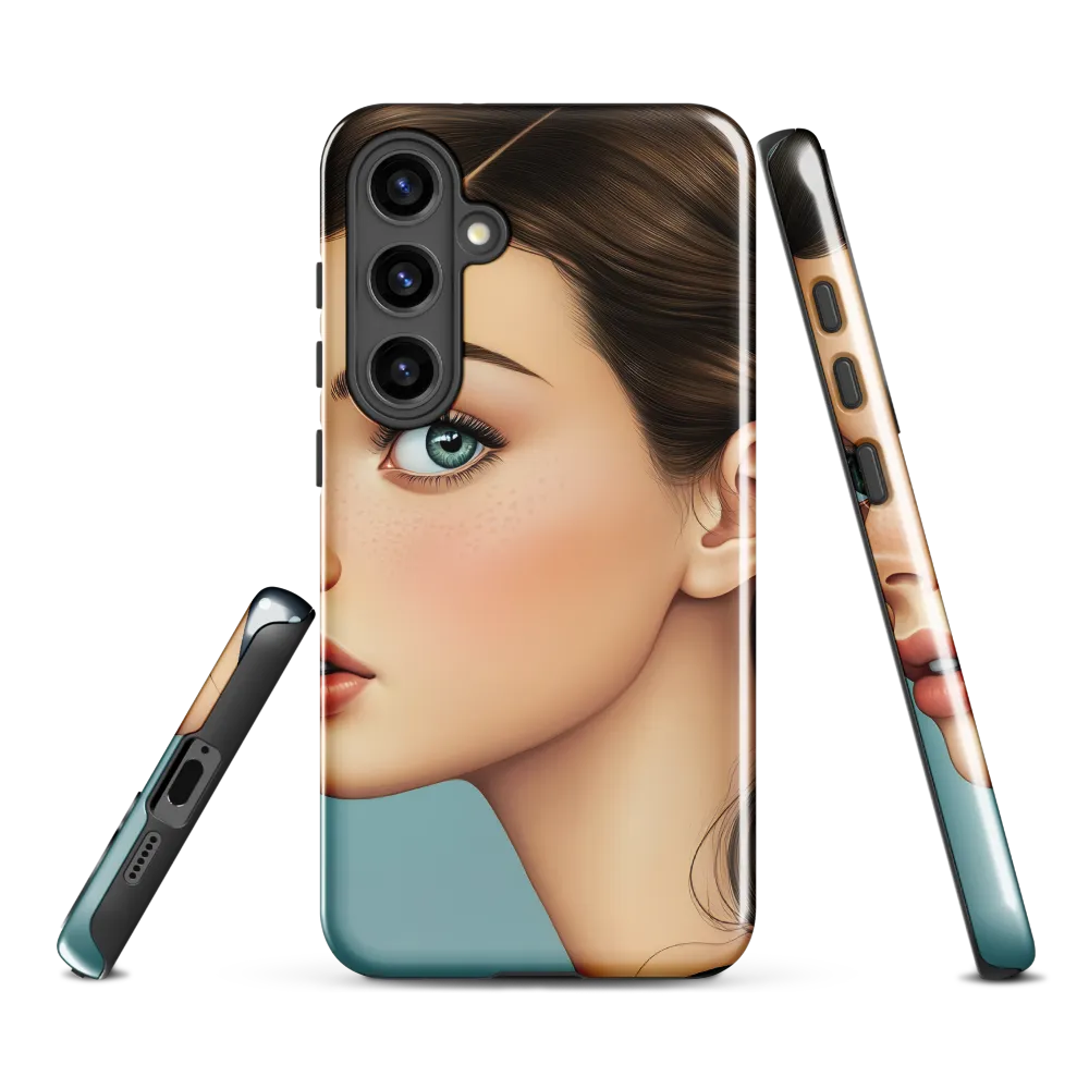 Captivating Gaze: A Modern Portrait