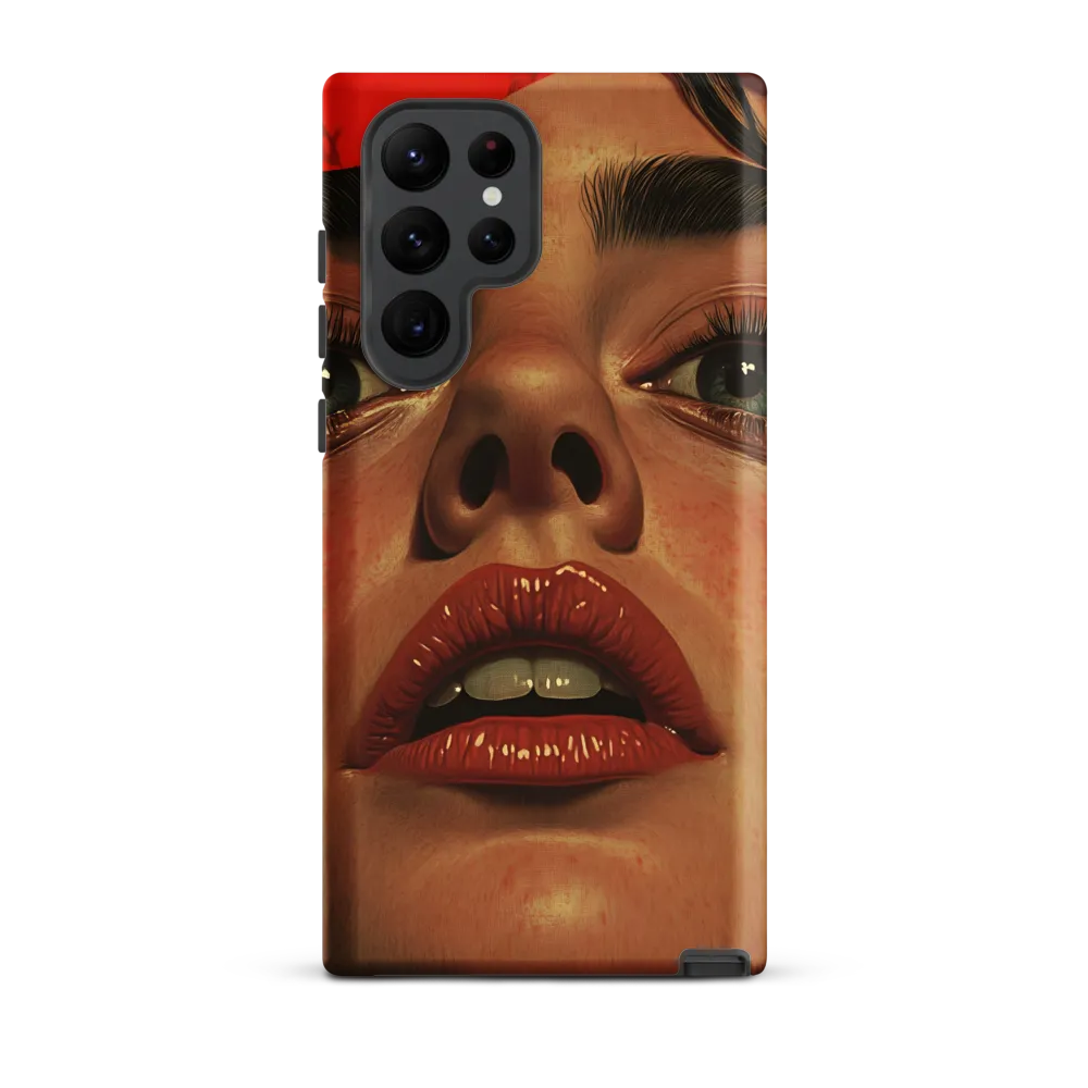 Intense Gaze | Phone Case |  S22 Ultra | Tough Case | Matte