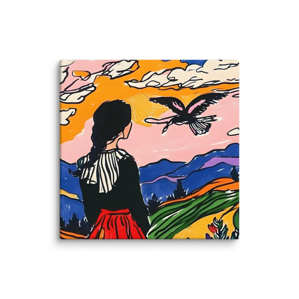 A Journey into Freedom | Canvas | 18″×18″