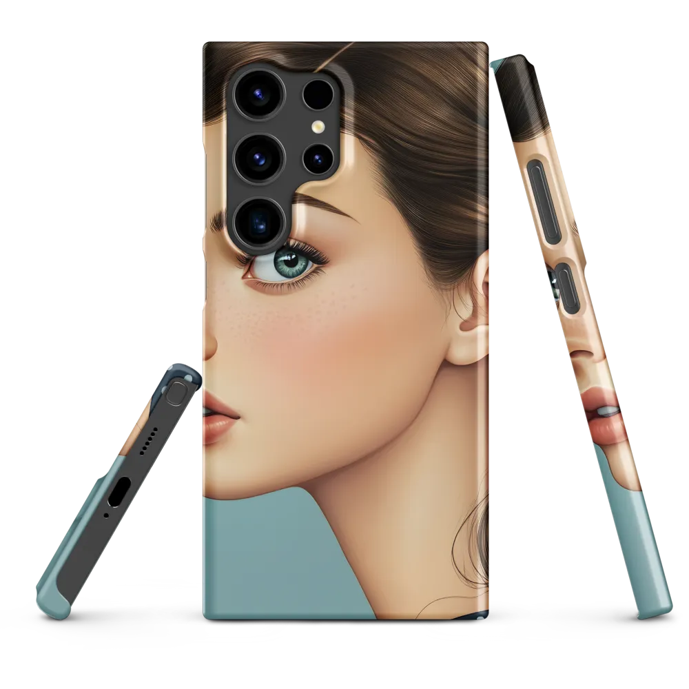 Captivating Gaze: A Modern Portrait