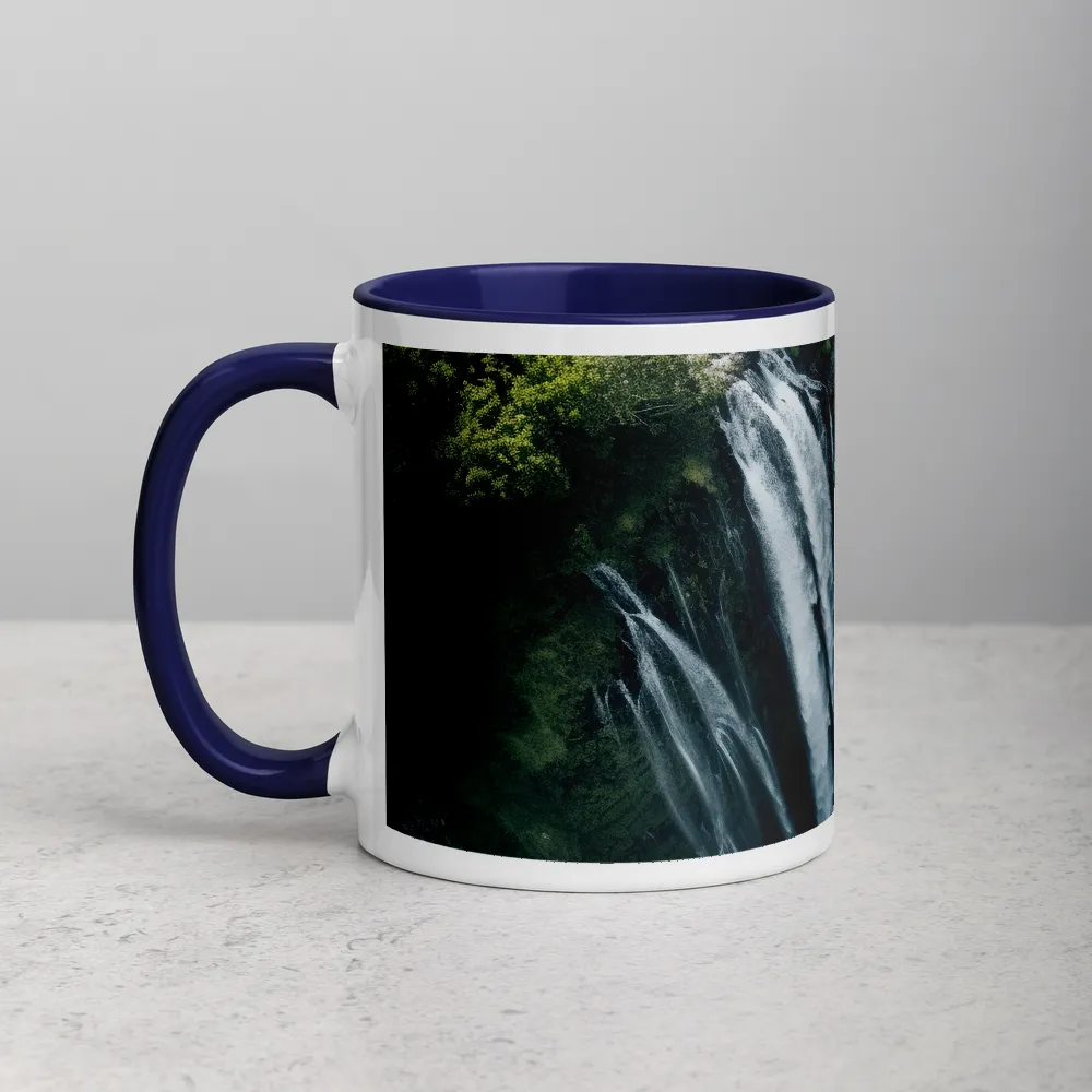 Nature's Power: The Cascading Waterfall