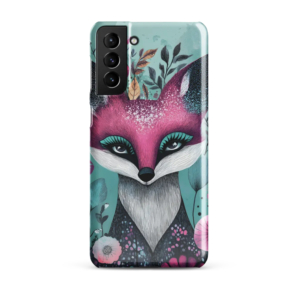 Whimsical Fox Among Blossoms