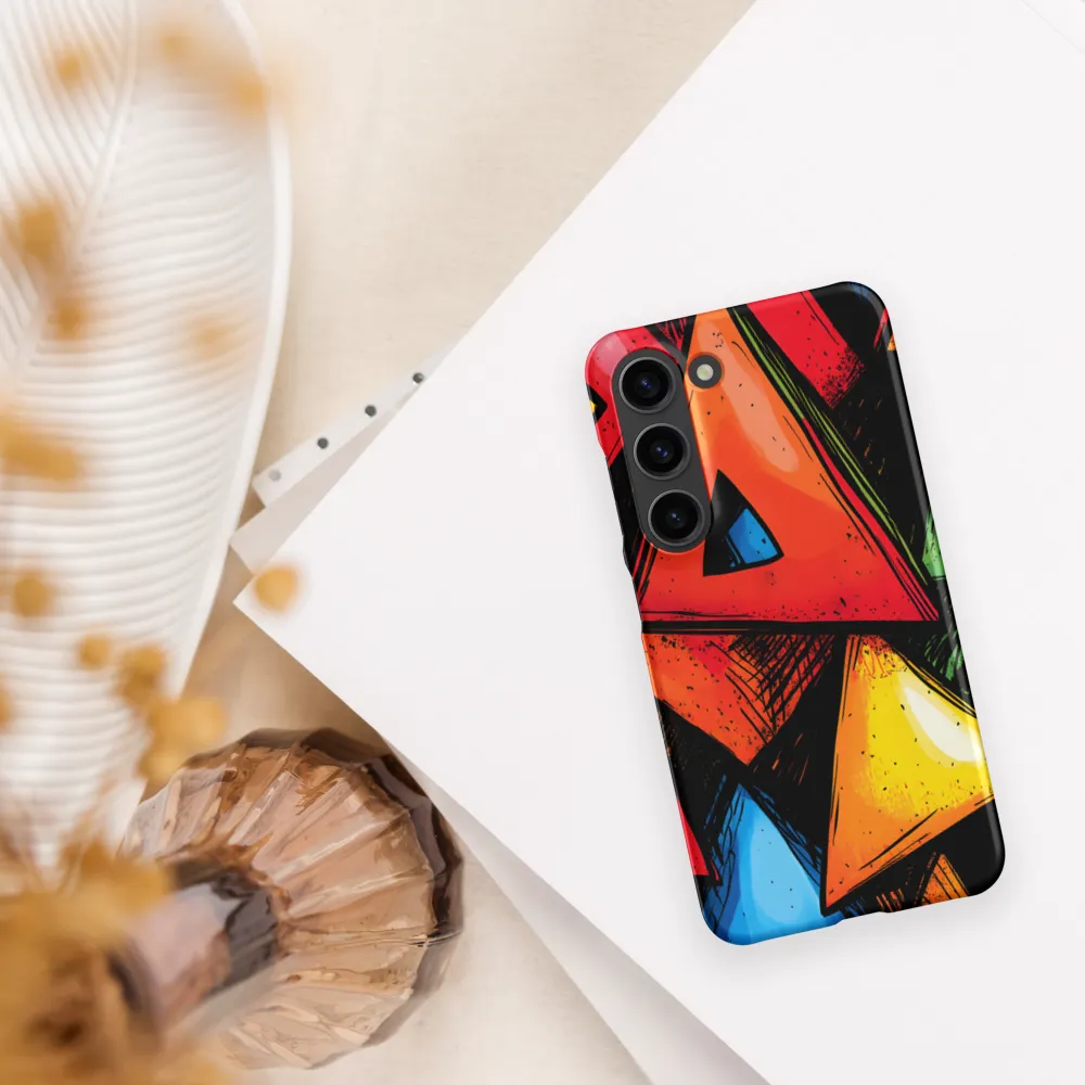 Vibrant Triangles in Abstract Harmony