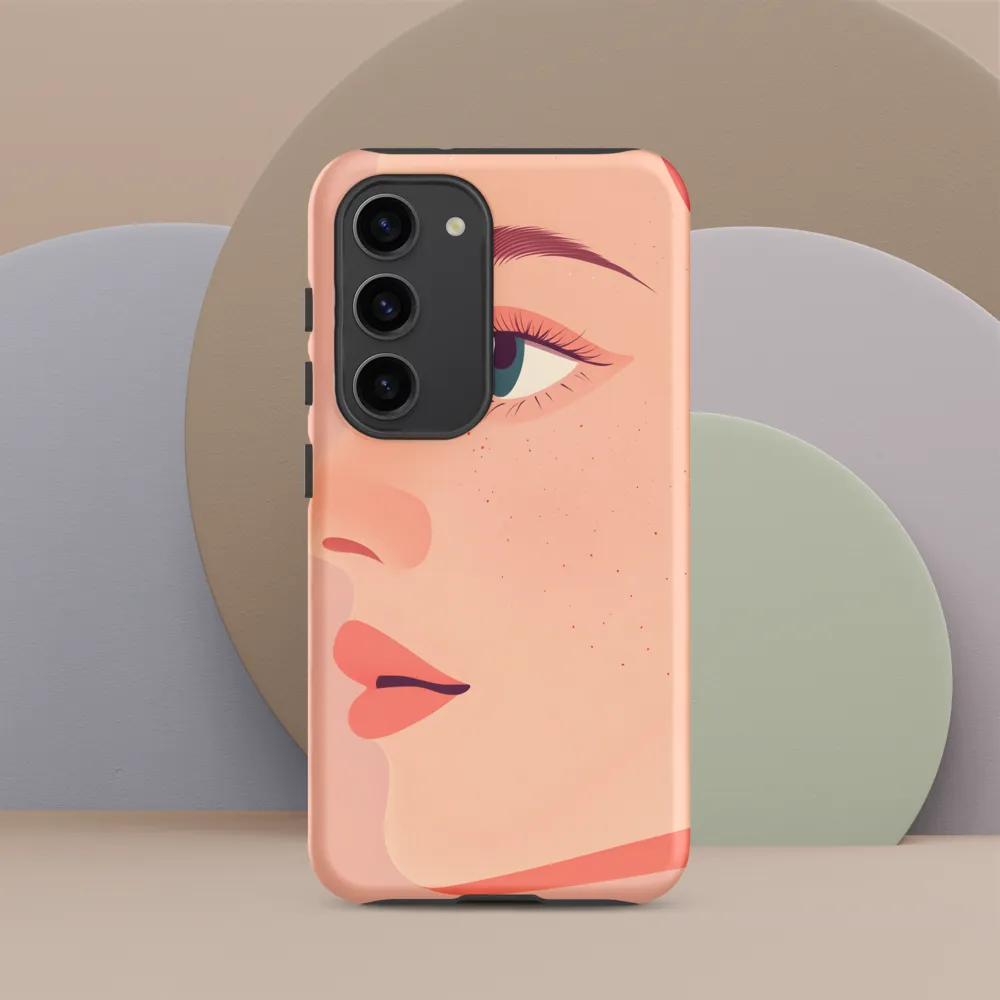 Serenity in Profile | Phone Case |  S23 | Tough Case | Matte