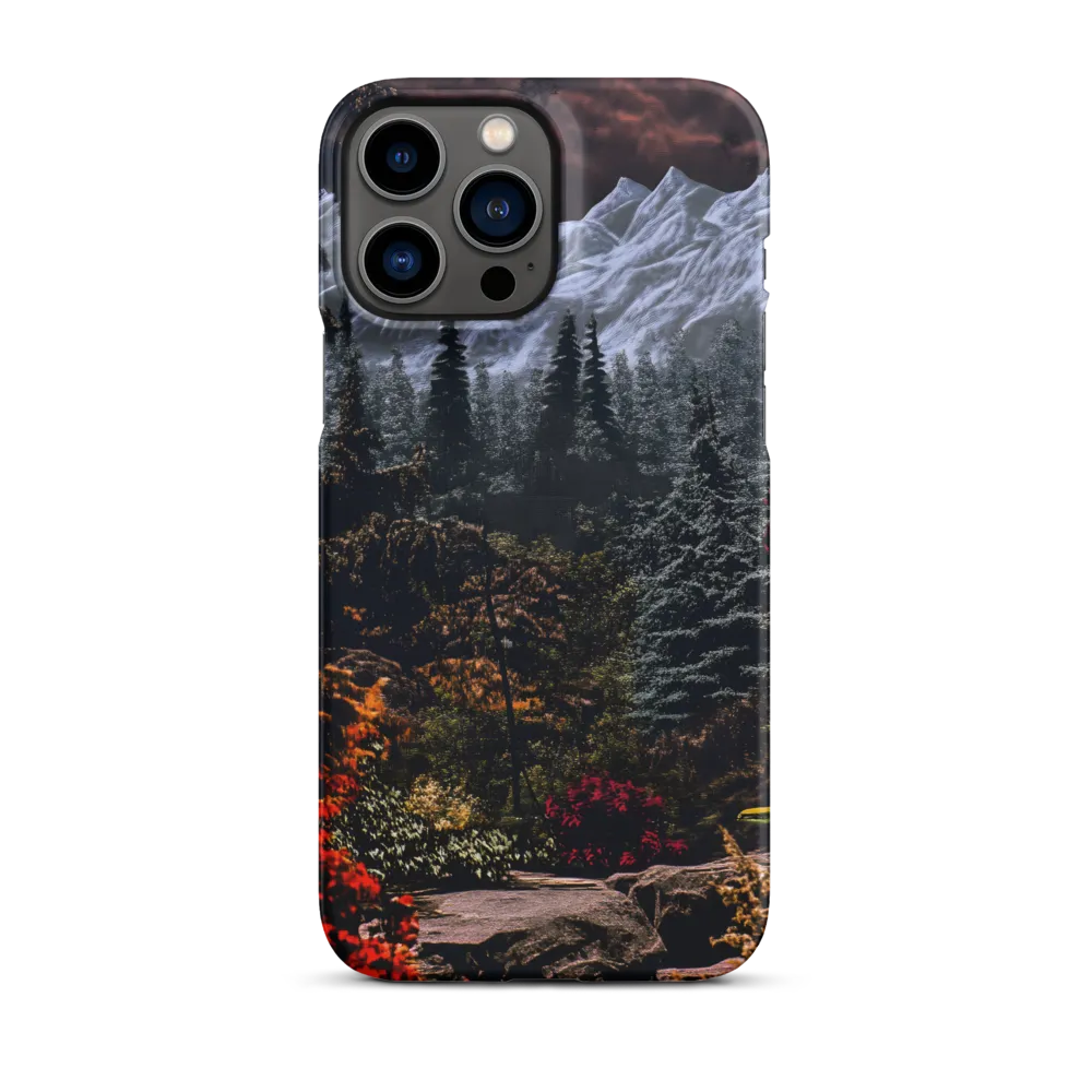 Mystical Mountain Reverie | Phone Case |  13 Pro Max | Snap Case | Matte