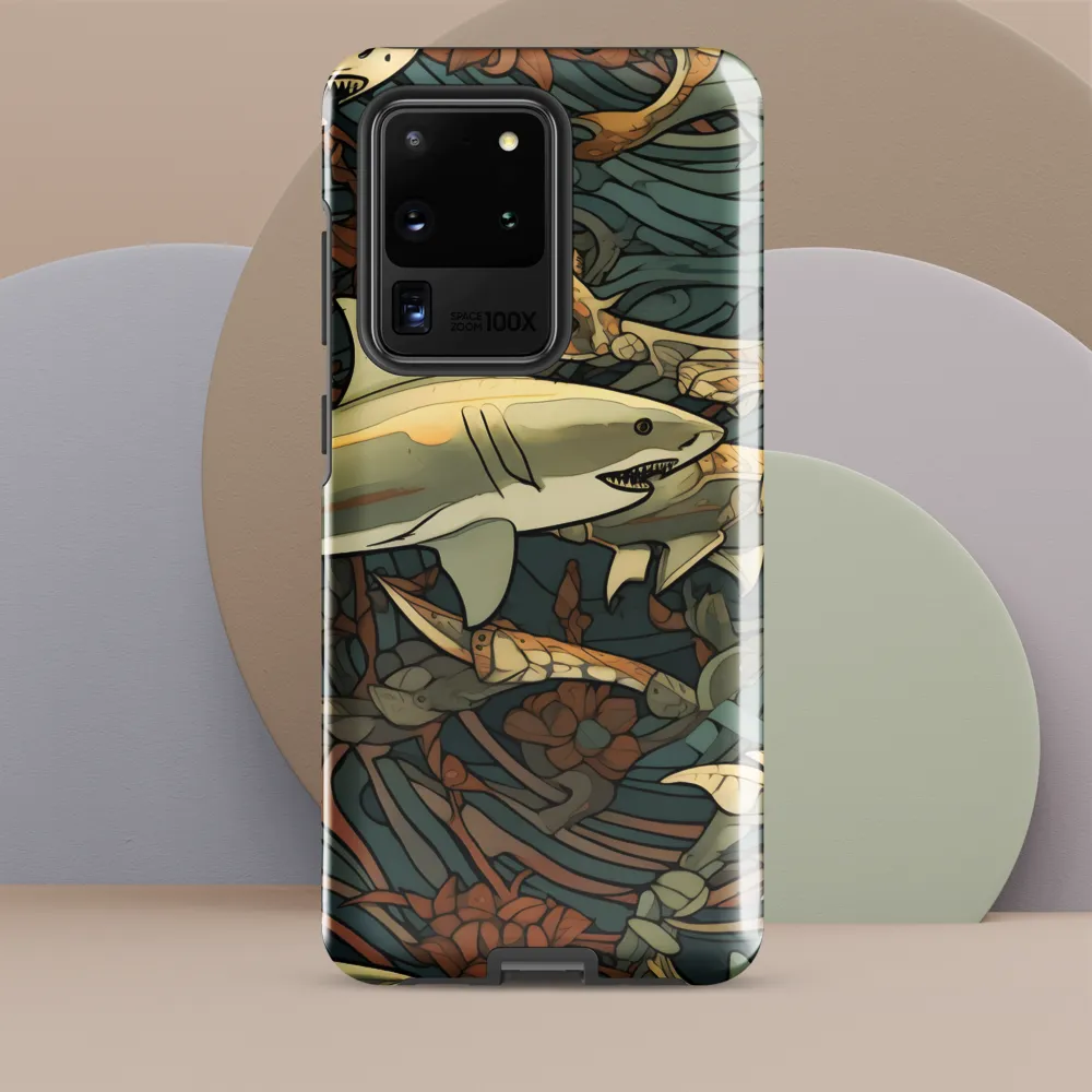 Dynamic Harmony of Sharks and Flora