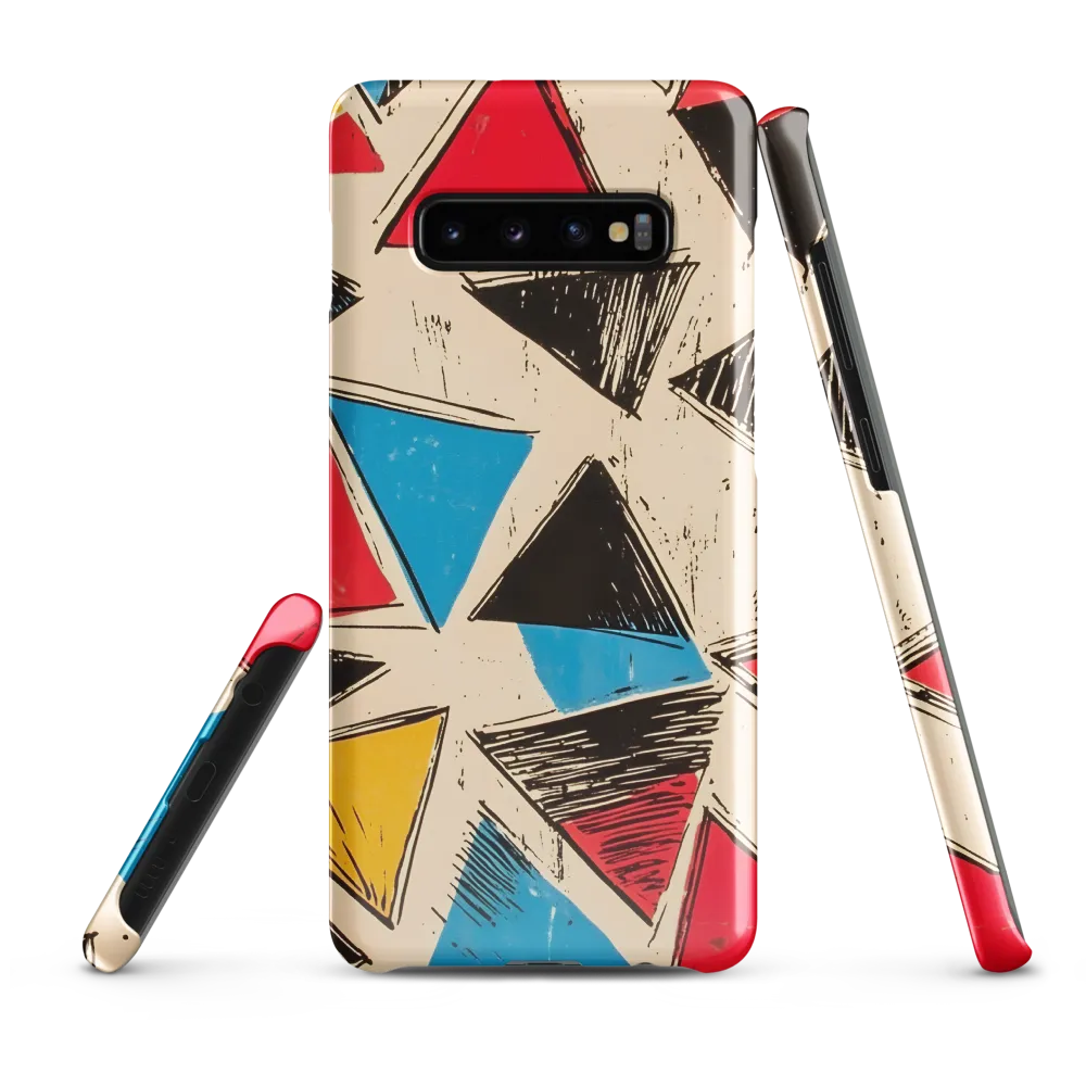 Vibrant Geometry | Phone Case |  S10 Plus | Snap Case | Glossy