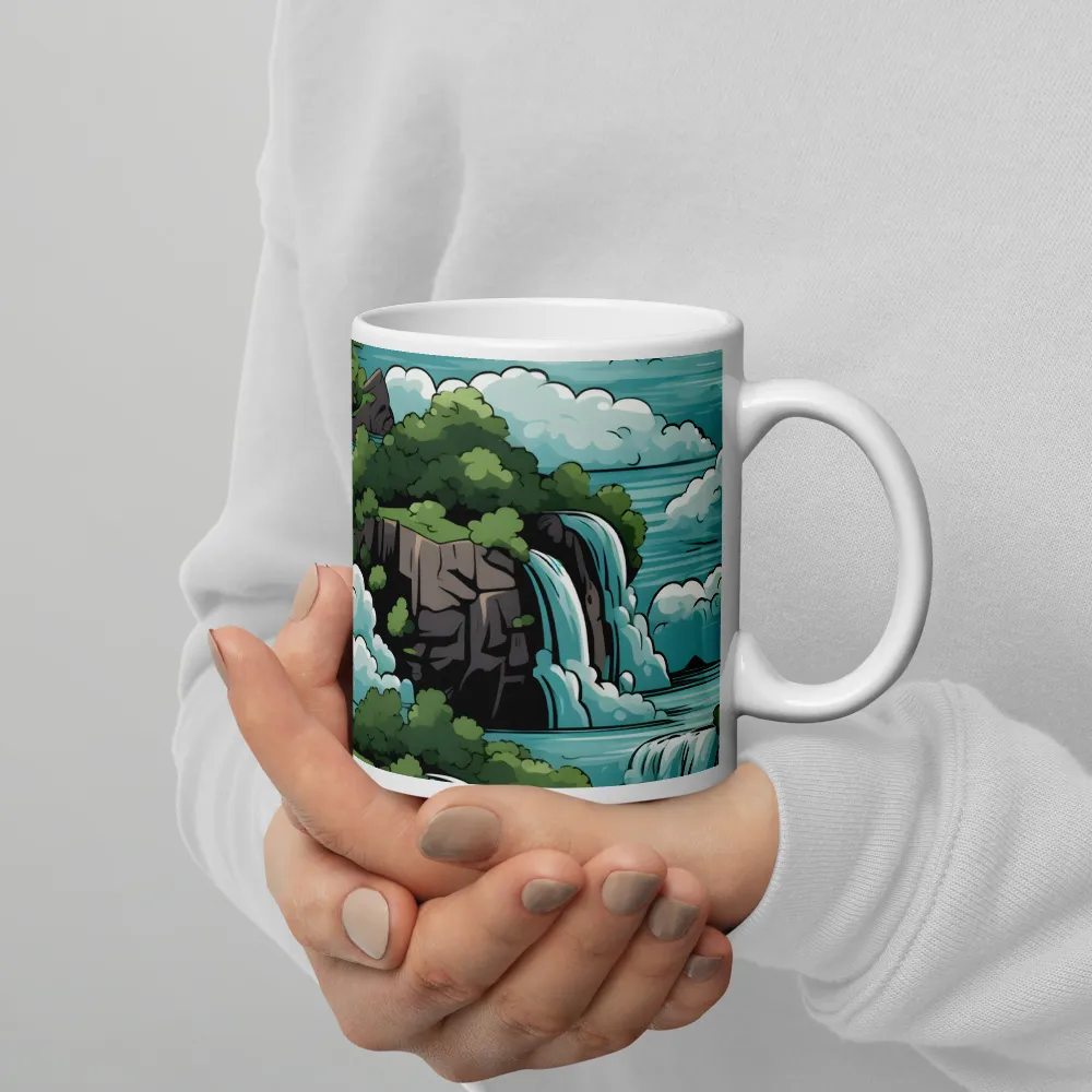 Harmonious Cascades | Mugs | Multiple Sizes & Colors