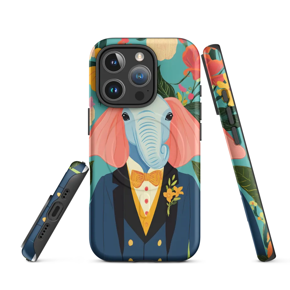 Elegance in Bloom | Phone Case |  16 Pro | MagSafe® Tough Case | Matte