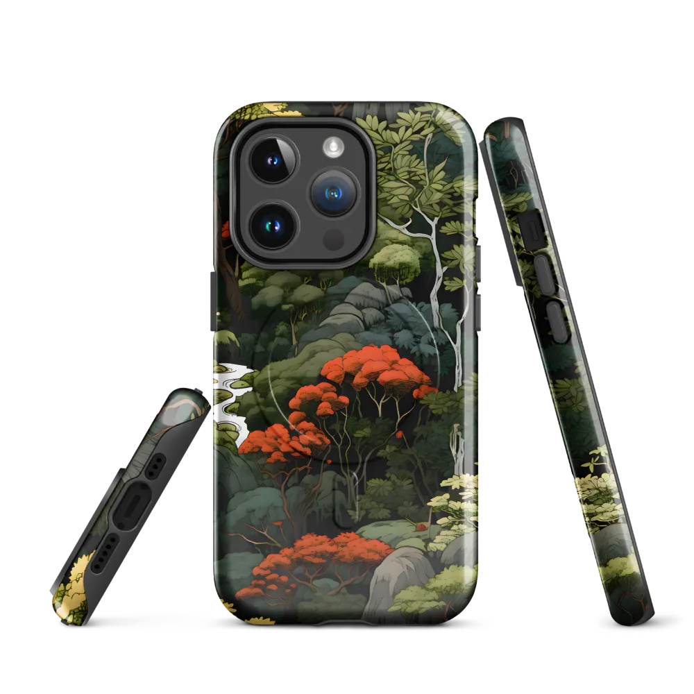 Whispers of the Forest | Phone Case |  14 Pro | MagSafe® Tough Case | Glossy