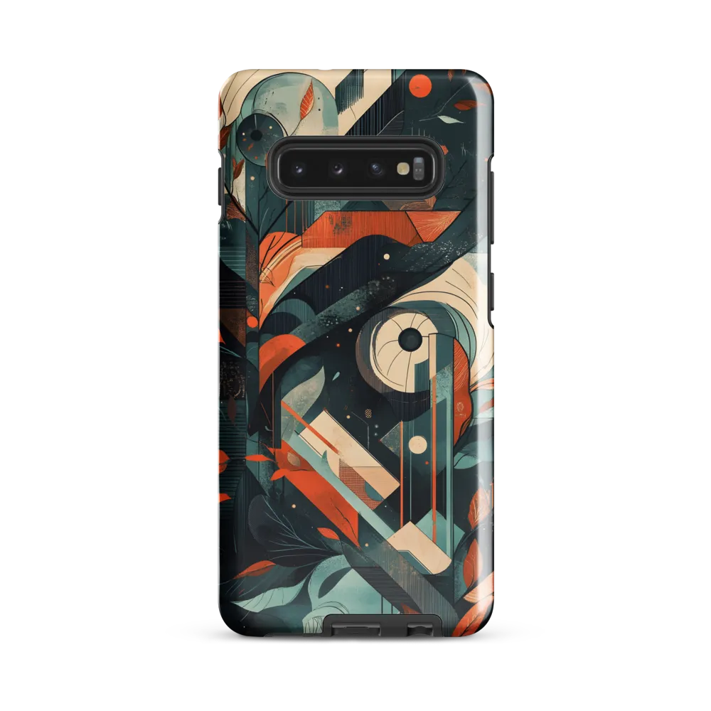 Nature's Geometric Dance | Phone Case |  S10 Plus | Tough Case | Glossy