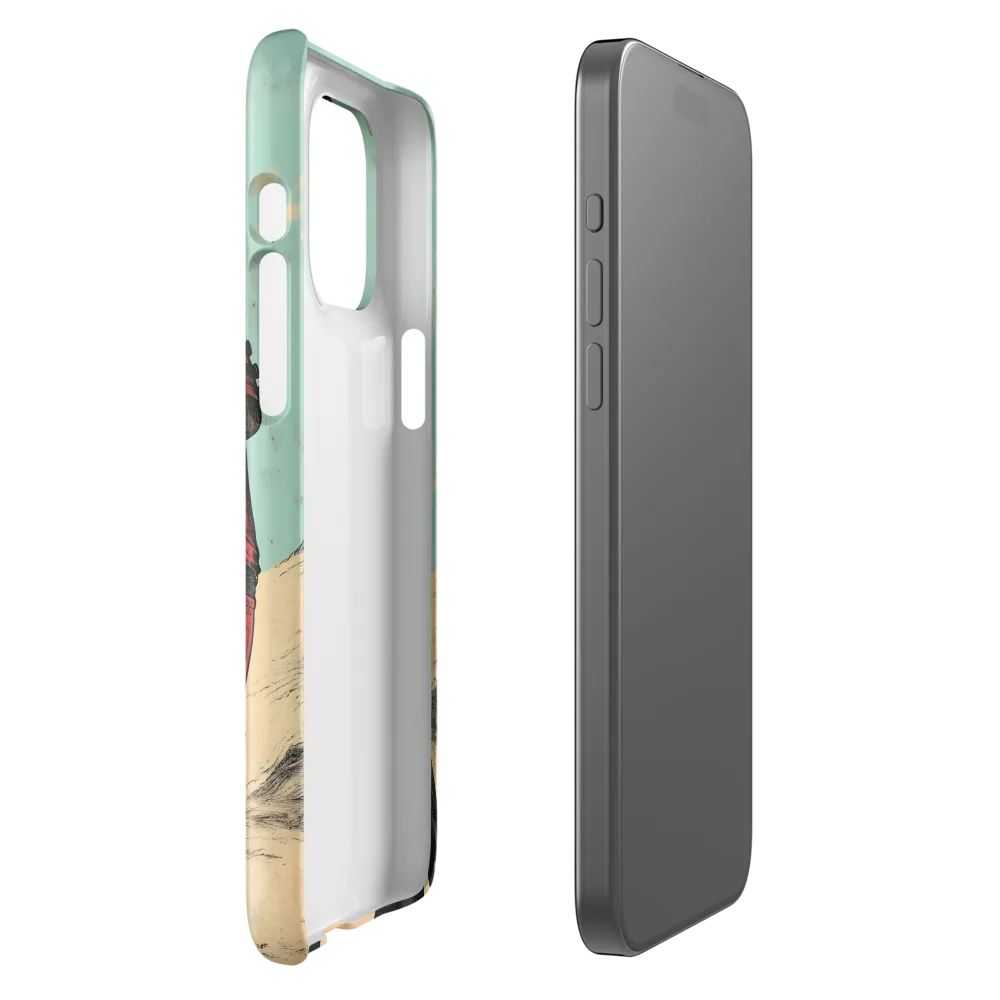 Futuristic Explorer: A Steampunk Adventure | Phone Case |  15 Pro Max | Snap Case | Glossy