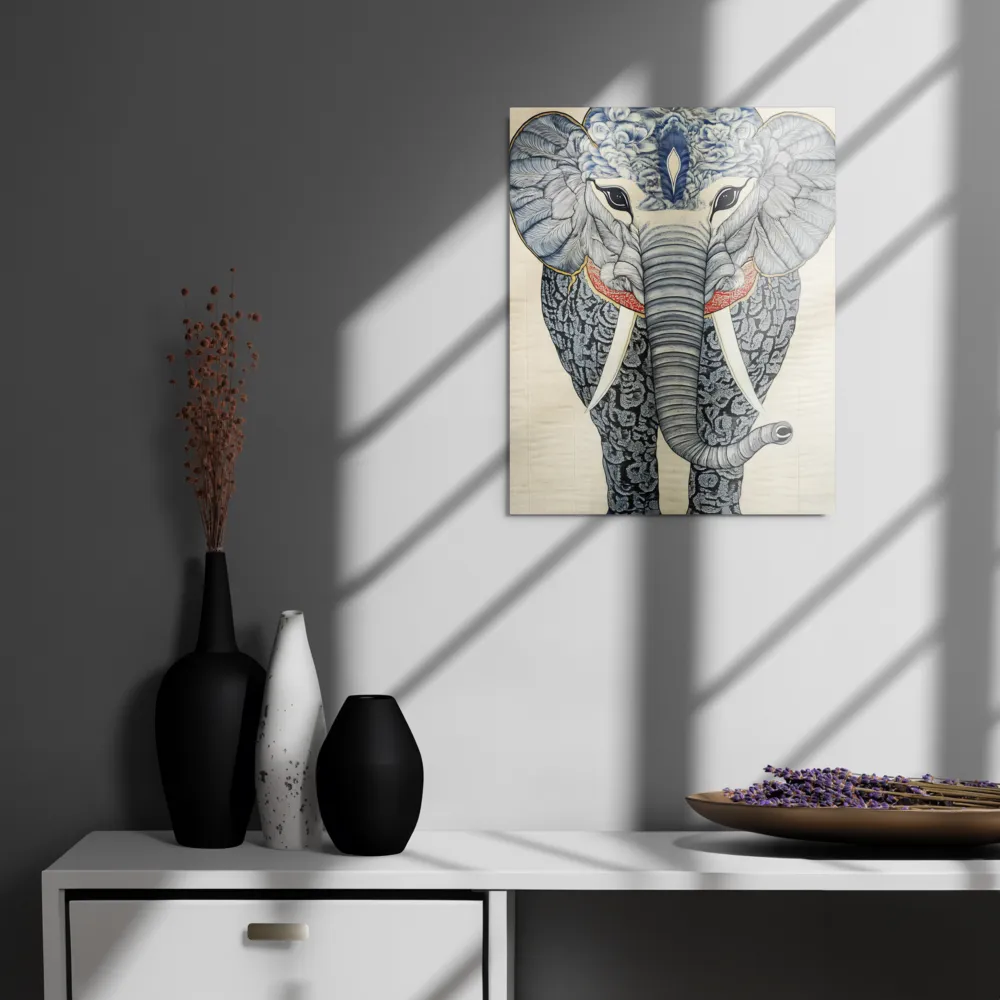 Majesty of the Elephant | Metal Print | 16″×20″