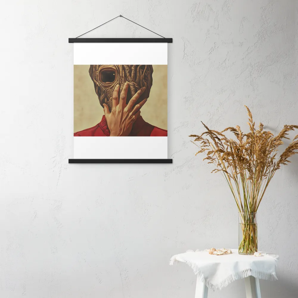 The Mask of Roots | Poster With Black Wood Hanger | 18″×24″