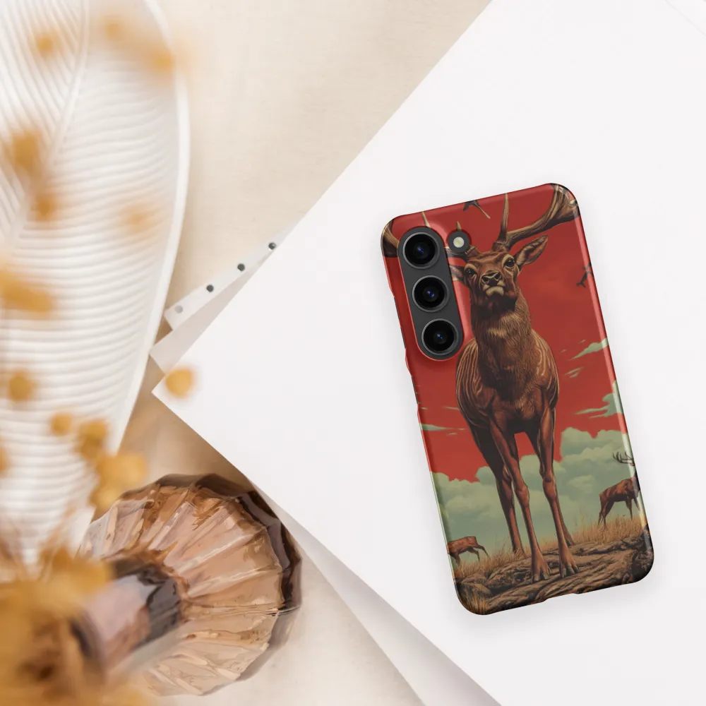 Majesty in Red: The Stalwart Stag