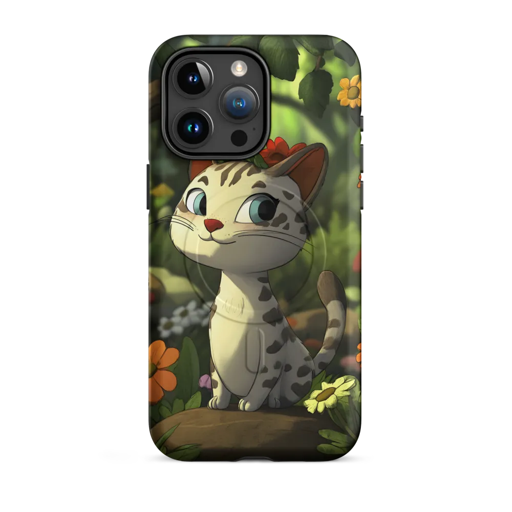 Whimsical Forest Cat