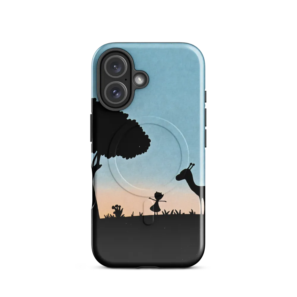 Curiosity in the Silhouette | Phone Case |  16 | MagSafe® Tough Case | Glossy