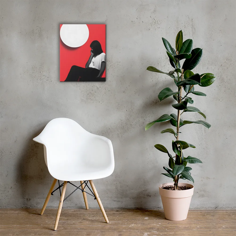 Contemplation in Red