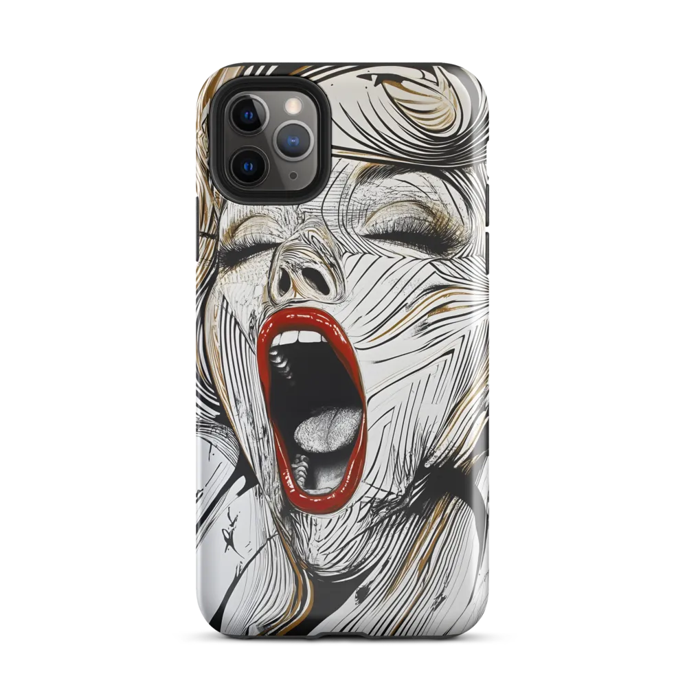 The anguished scream | Phone Case |  11 Pro Max | Tough Case | Glossy