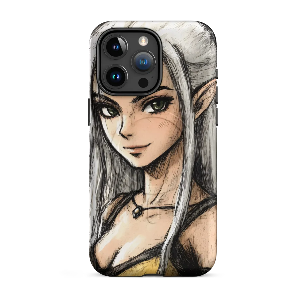 Ethereal Elegance: The Elf's Portrait