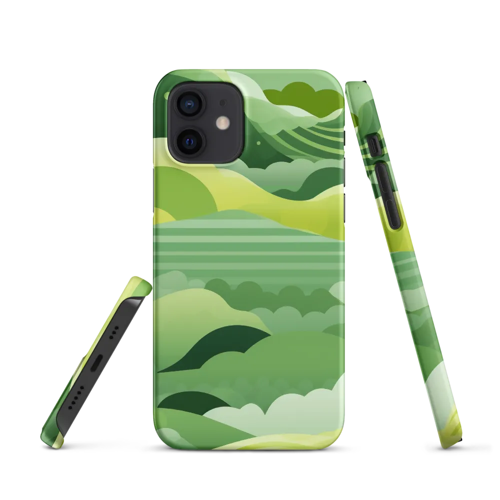 Tranquility in Green Waves