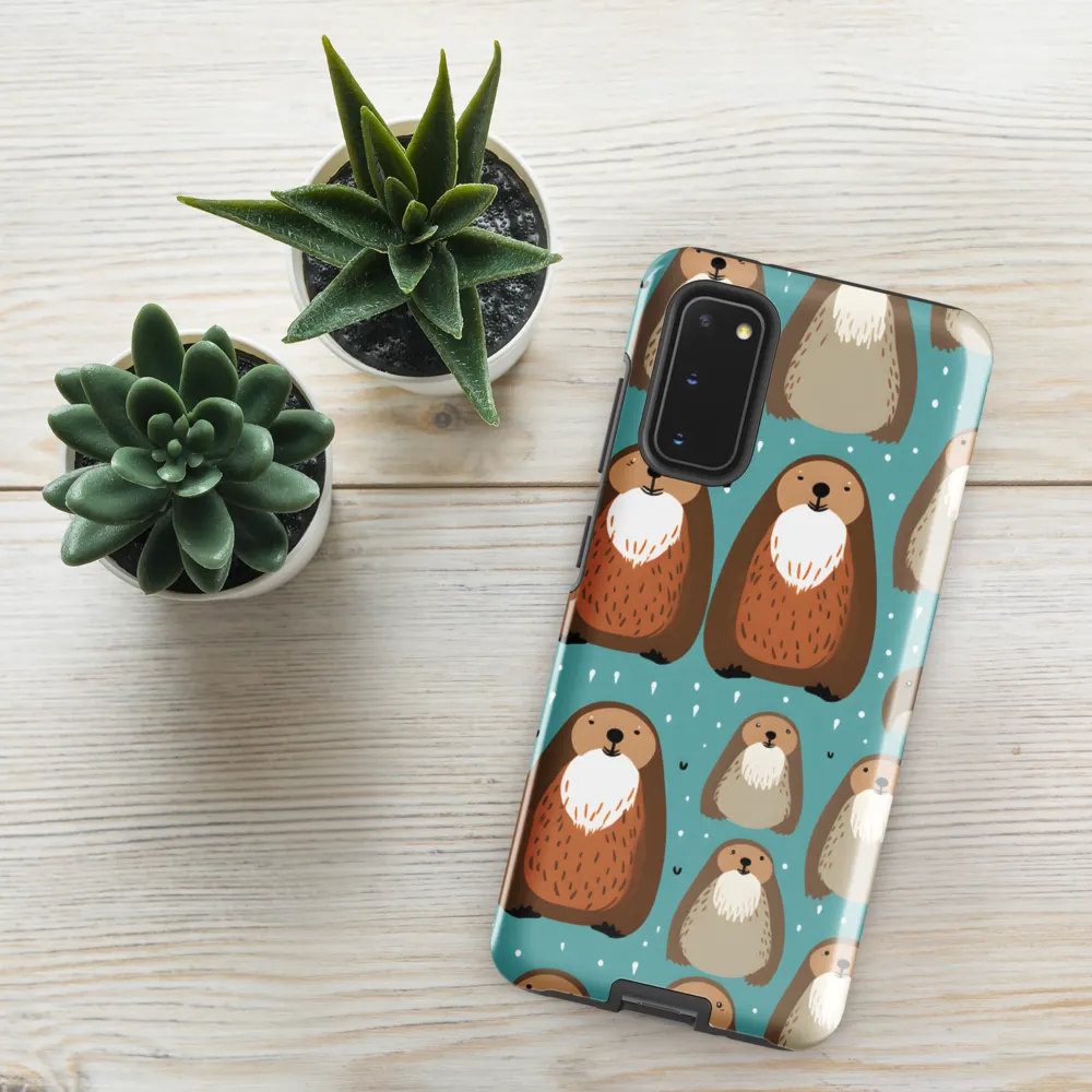 Whimsical Otter Pattern