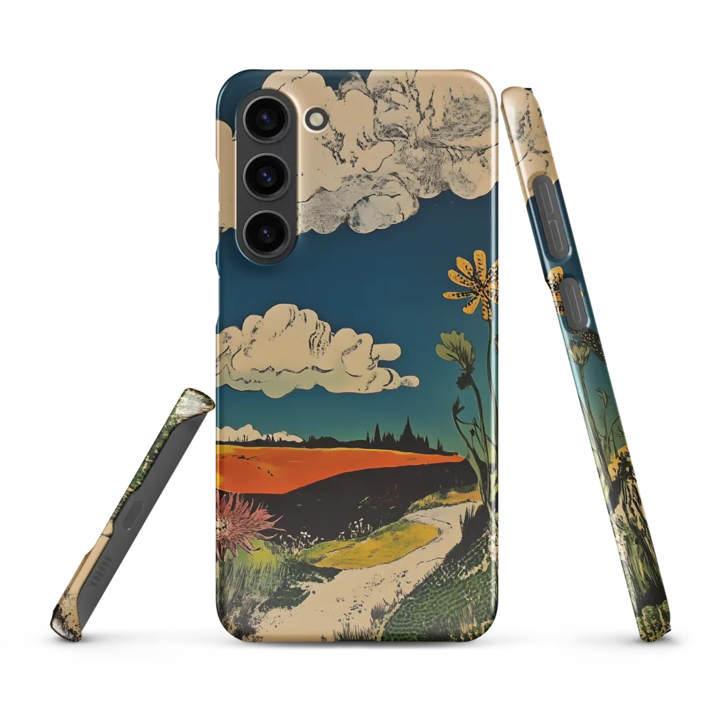 Surreal Blooming Landscape