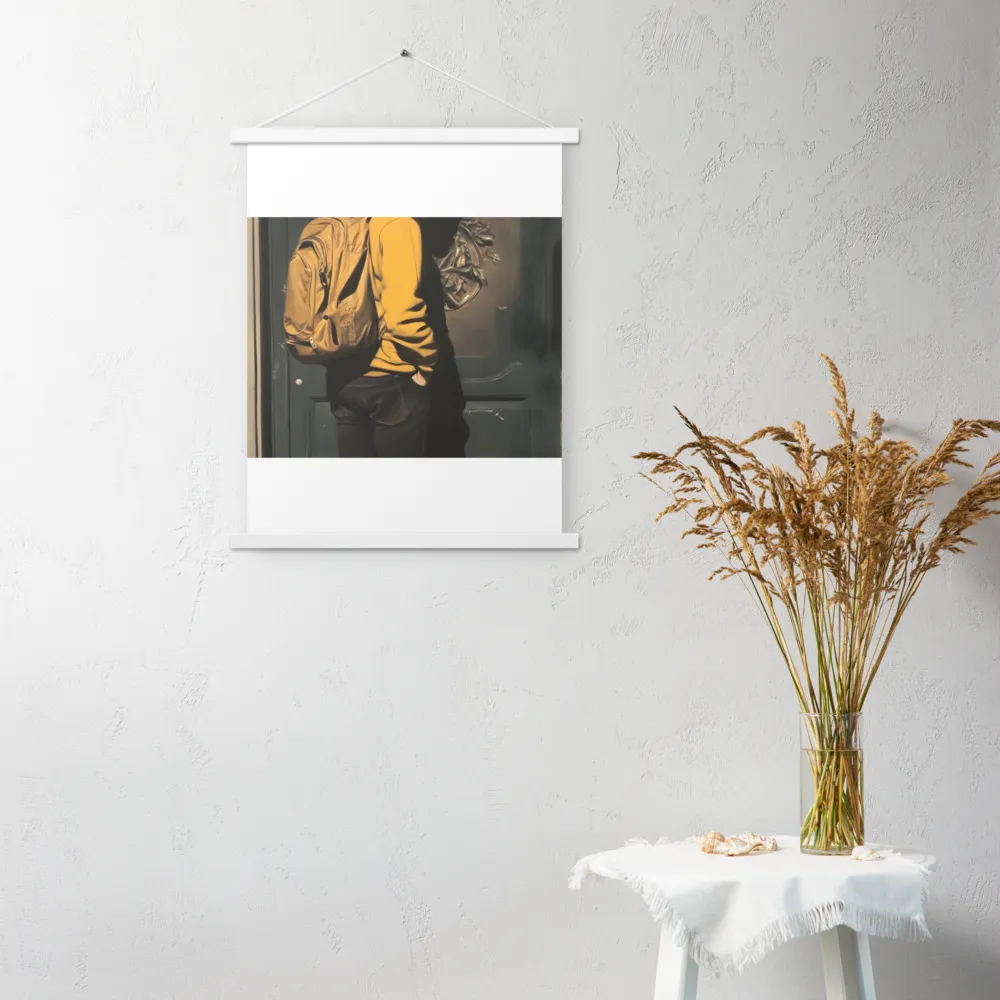Silent Reflection | Poster With White Wood Hanger | 18″×24″