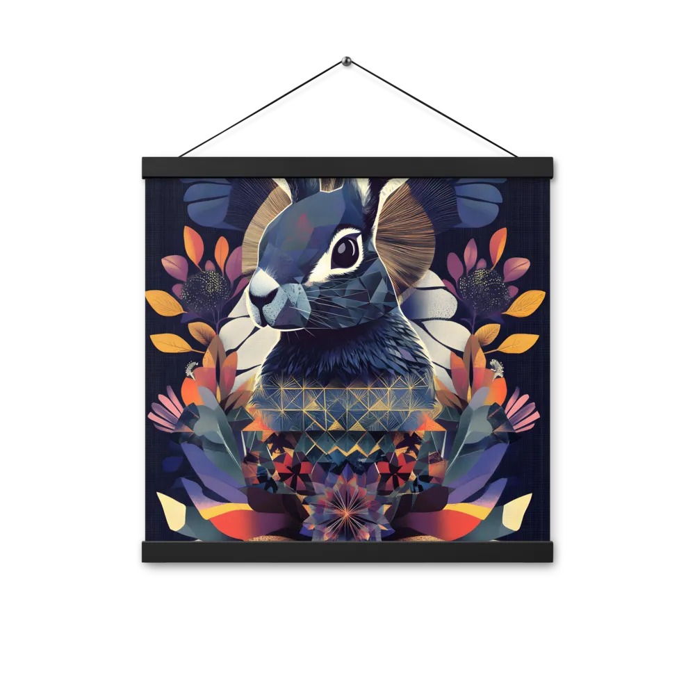 Ethereal Bunny: A Geometric Wonderland
