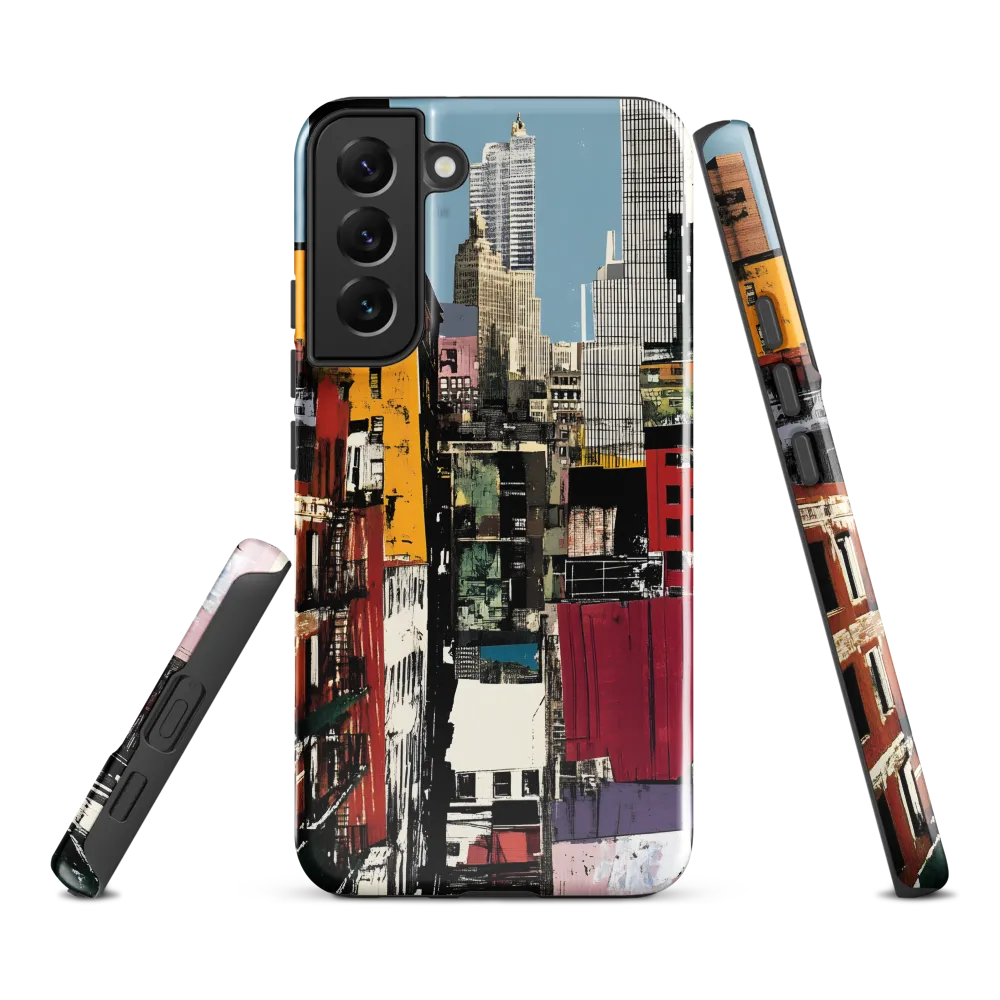 Urban Collage: A Vivid Cityscape