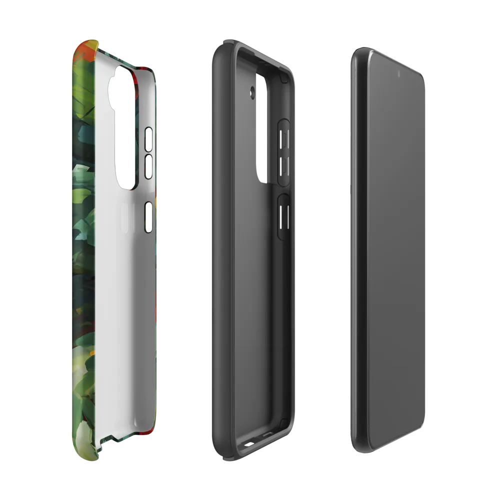 Enigmatic Coils | Phone Case |  S21 | Tough Case | Matte