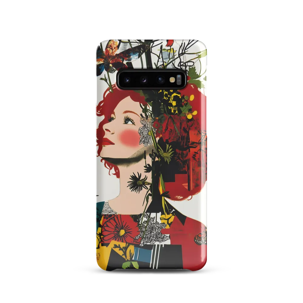 Floral Dreams | Phone Case |  S10 | Snap Case | Glossy