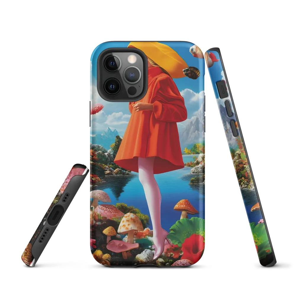 Dreamscape in Orange and Blue