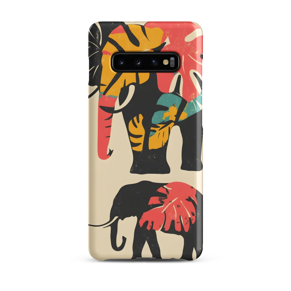 Tropical Elegance: The Elephant's Dance