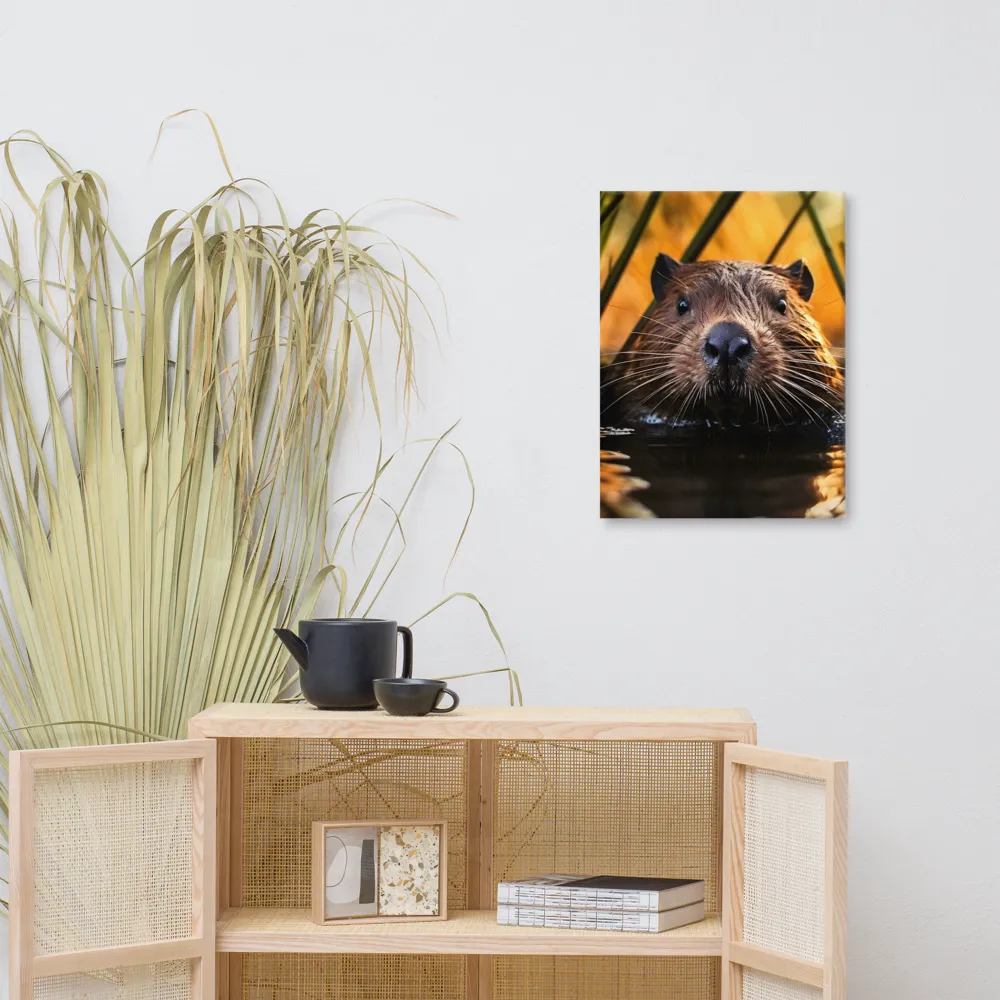 Beaver Serenity: A Natural Portrait