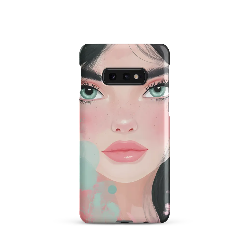 Dreamy Serenity: Portrait of a Young Woman